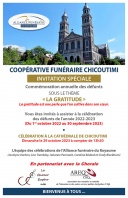Commémoration annuelle, DES DÉFUNTS 2022-23